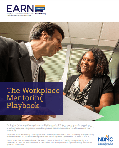Cover of the Workplace Mentoring Playbook