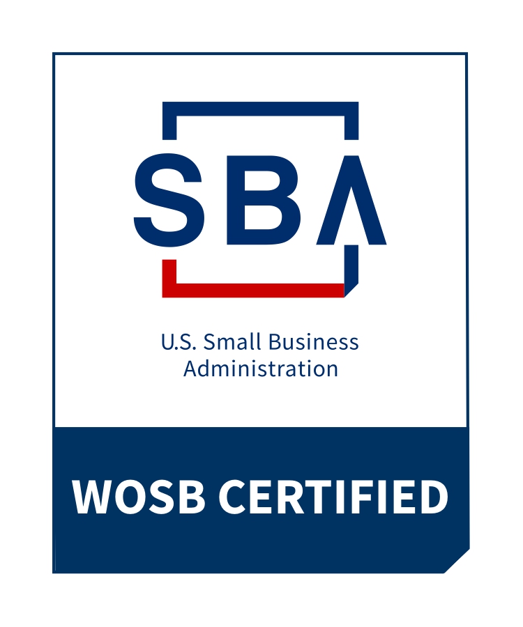 SBA WOSB Certified — Woman-Owned Small Business